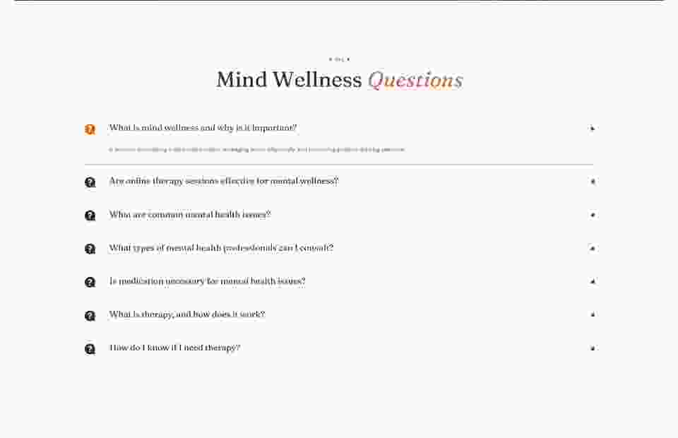 Faq-page