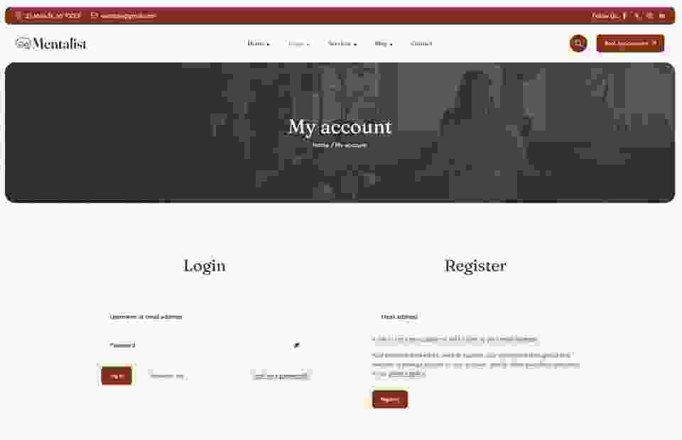 My-account-page